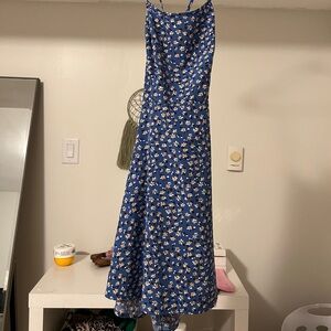blue sundress